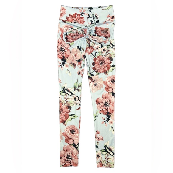 SOLD on eBay ***Cute Booty lounge floral leggings size small - Picture 2 of 8